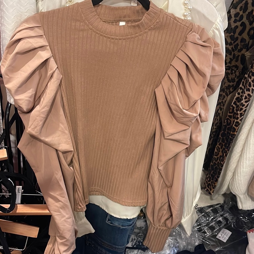 Camel Blouse